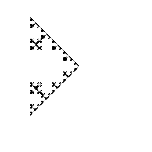 Figure 2.3 Figure 1.7.b. A quadratic modification of the snowflake curve click to open example in the virtual_botanical_laboratory